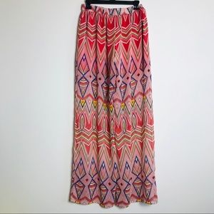 Adrienne Sheer Diamond Palazzo pants